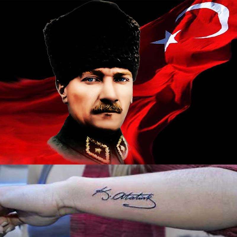  Who is Ataturk, and why do Turks tattoo his signature?