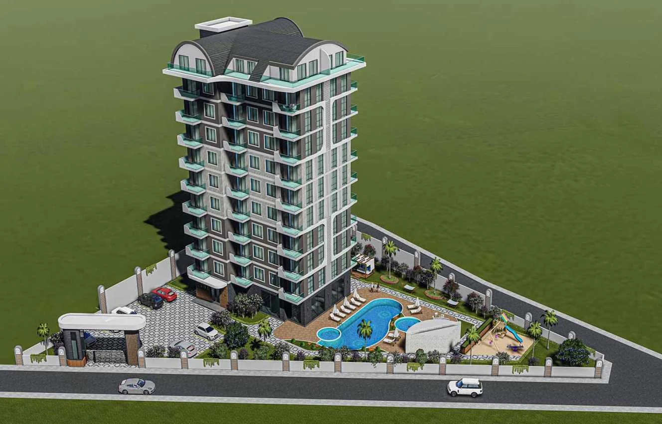 housebind Beautiful natural landscape project Mahmutlar / Alanya