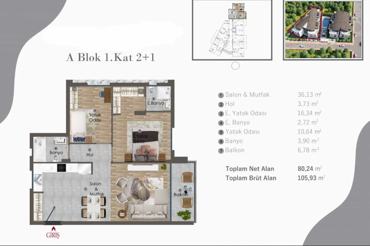 housebind Spacious apartments 1+1 ,2+1 ,2+1 Duplex, 3+1 Duplex Antalya / Muratpasa