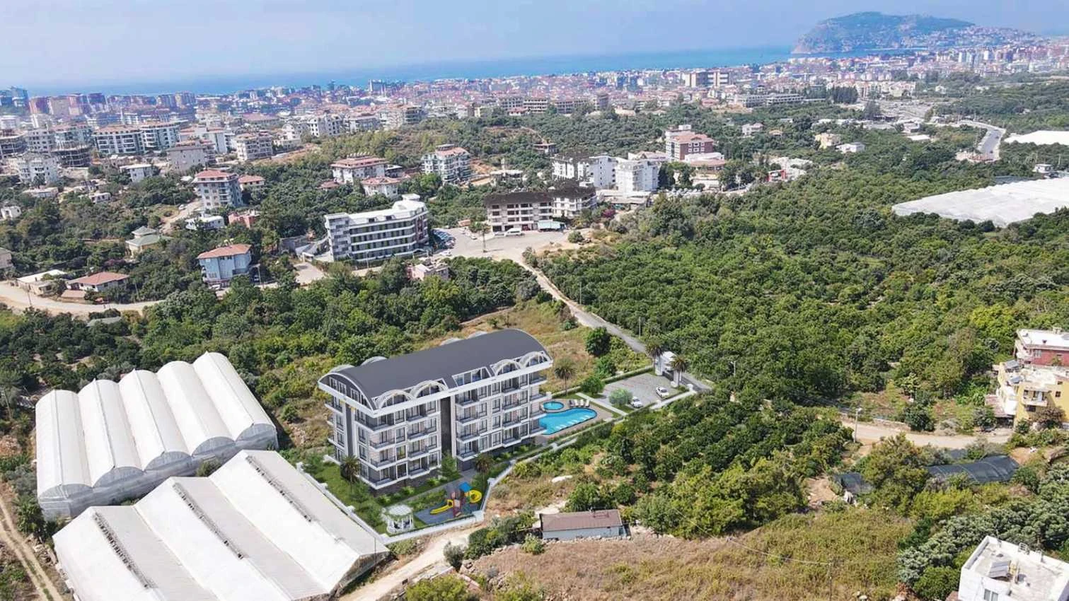 housebind Cozy complex surrounded by gardens Alanya/Oba
