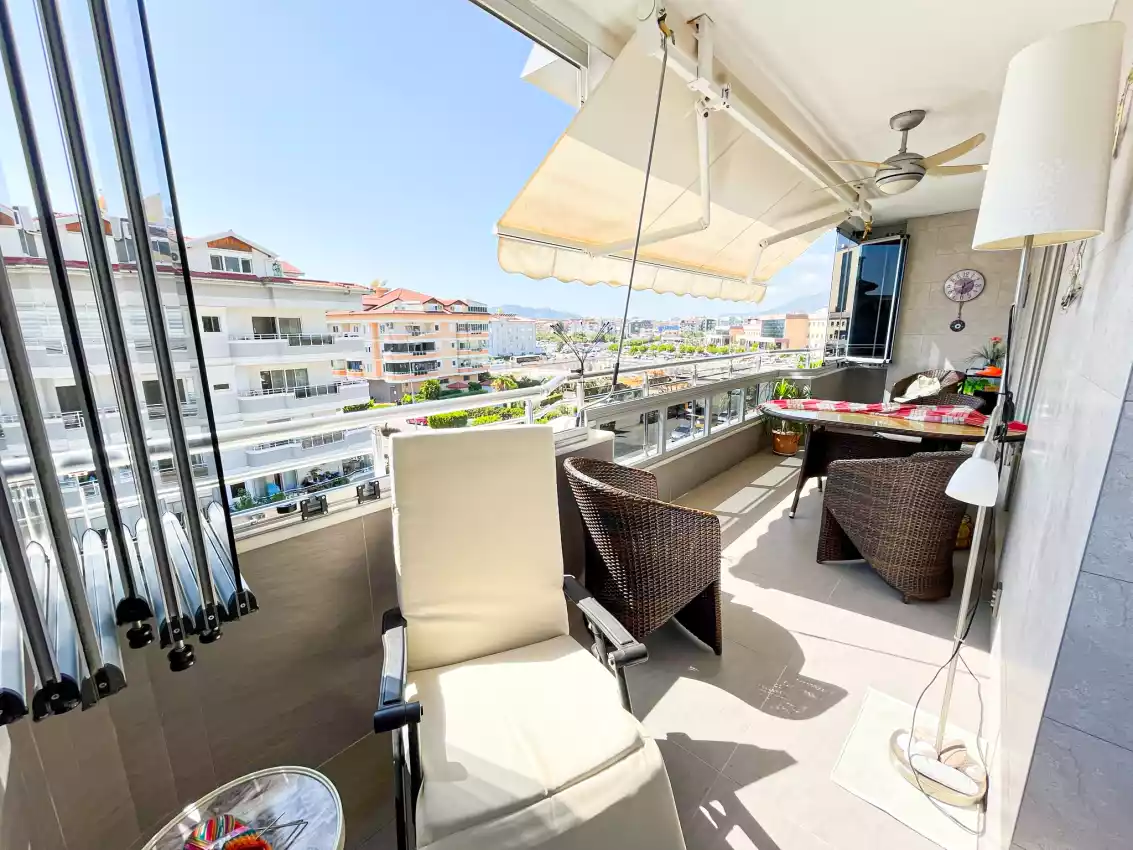 housebind Apartment 3+1 duplex in a cozy residential complex Oba / Alanya