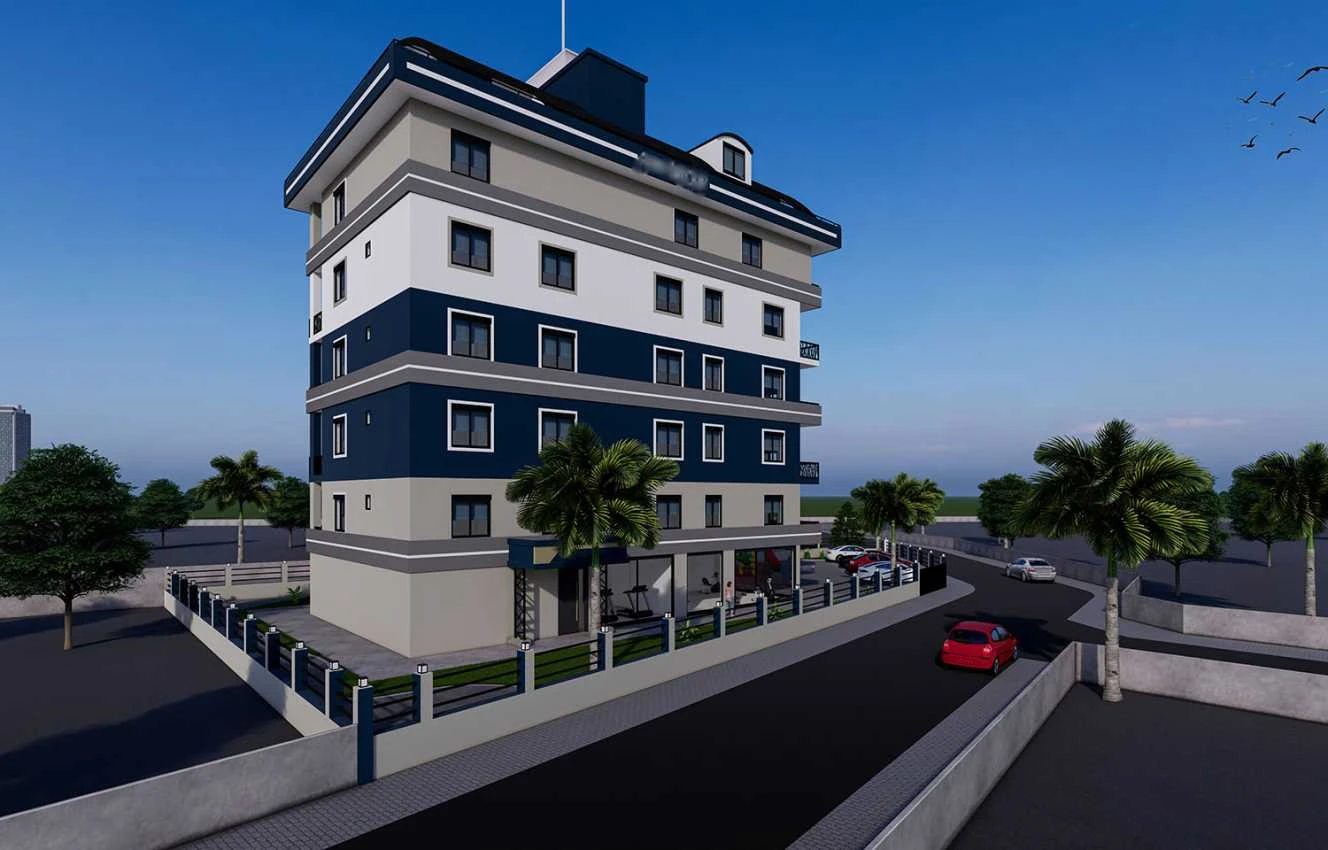housebind Cozy residential complex Avsallar / Alanya