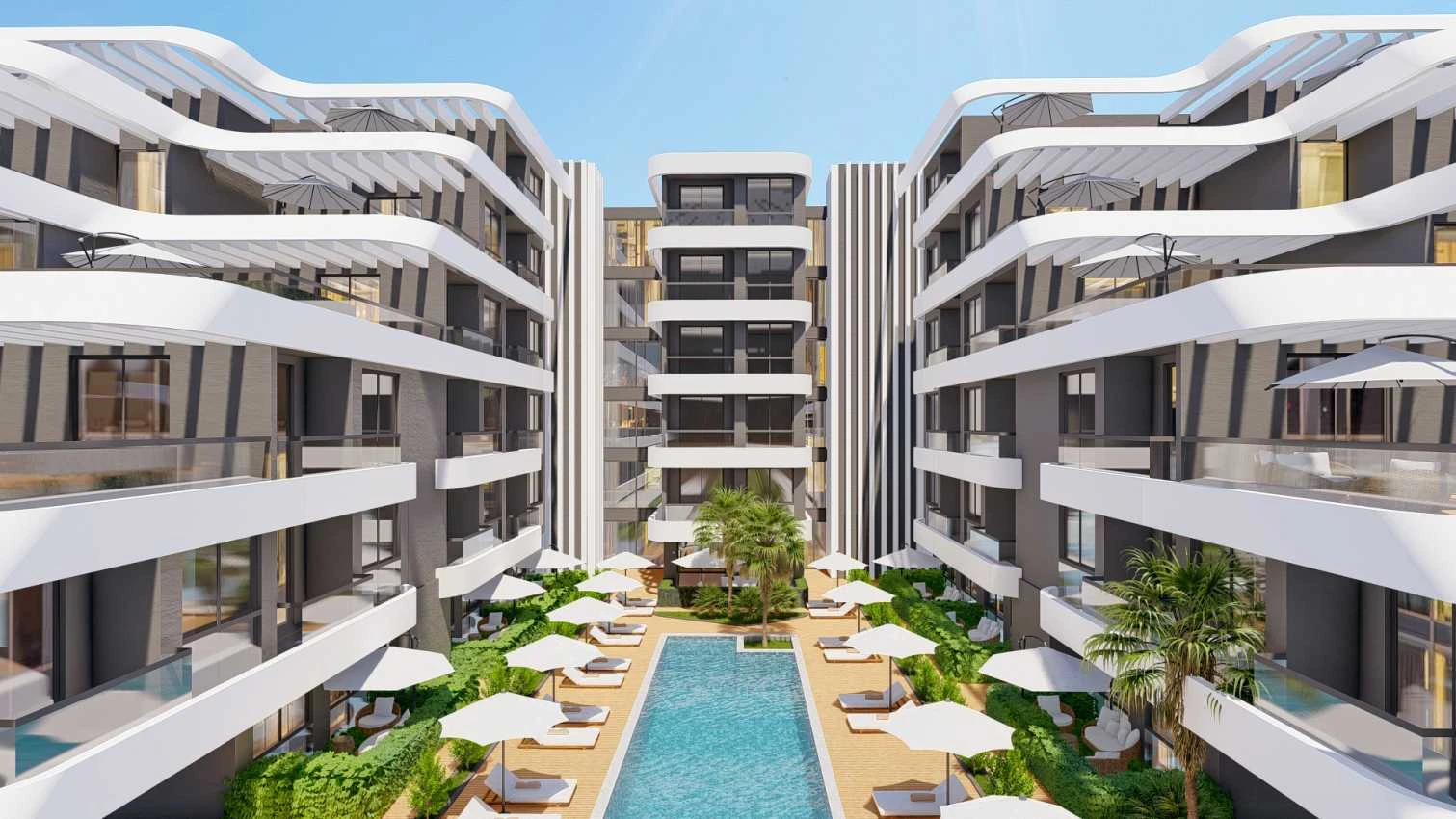housebind Luxury project with chic architecture Antalya / Altintash