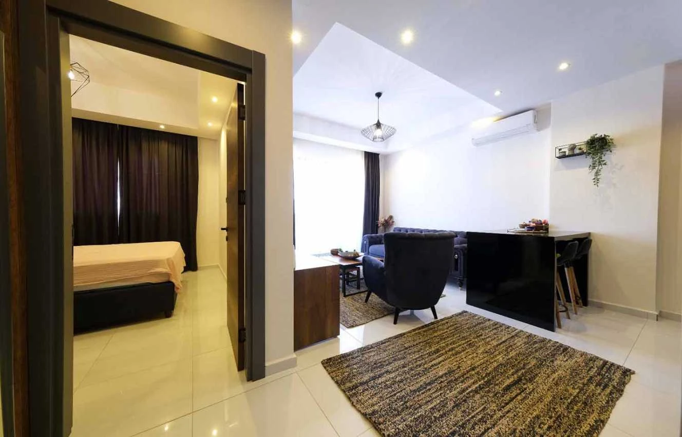 housebind New luxury residential complex apartment 1 + 1 Mahmutlar Alanya