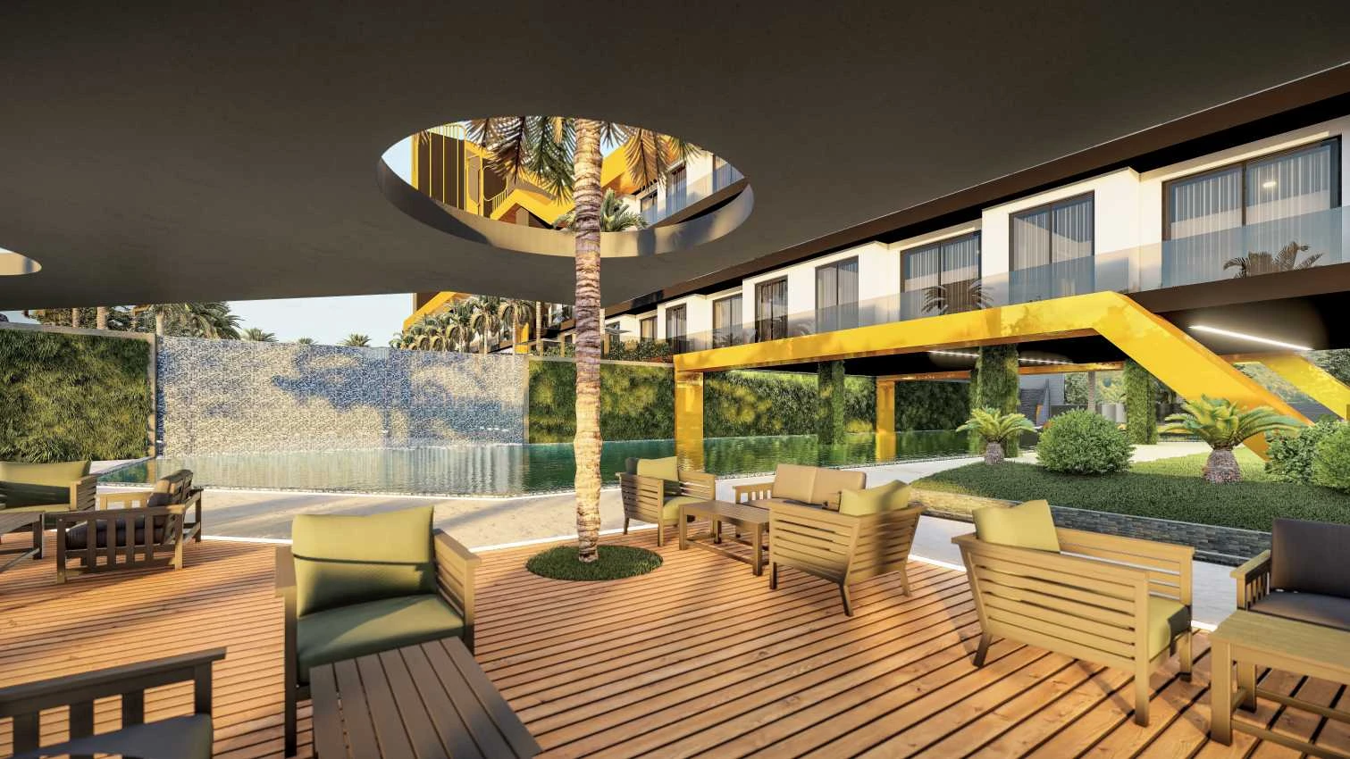 housebind Luxurious luxury residence with hotel infrastructure Altintash / Antalya