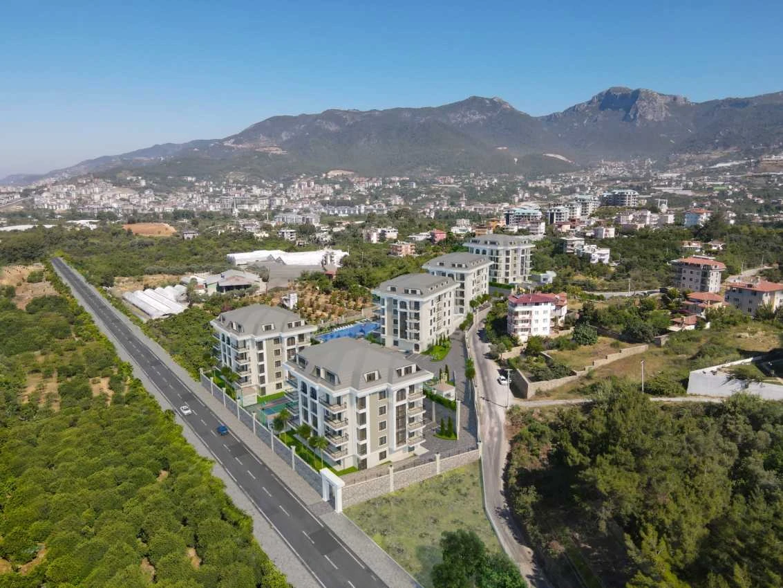 housebind A magnificent complex with spacious apartments in Oba\Alanya