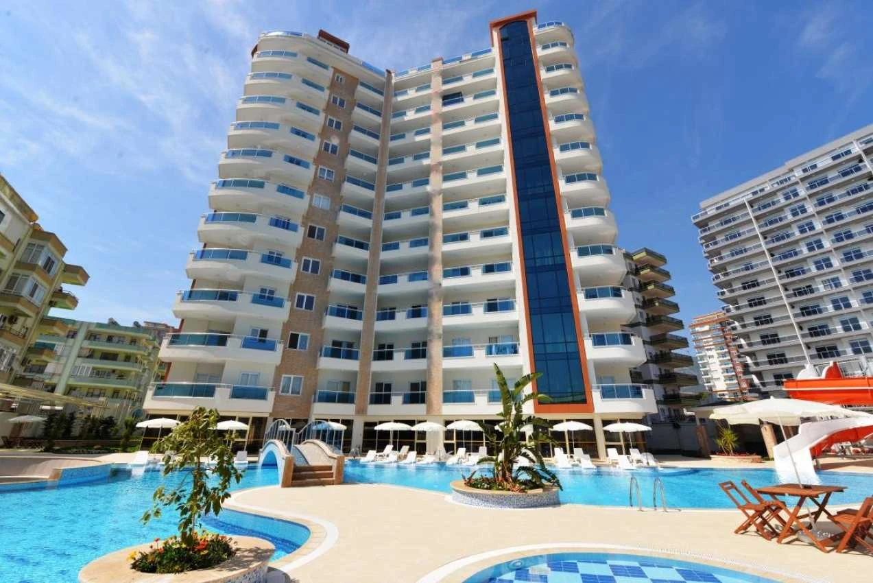 housebind We present to your attention a spacious 1 + 1 apartment in a premium complex Kargicak/ Alanya