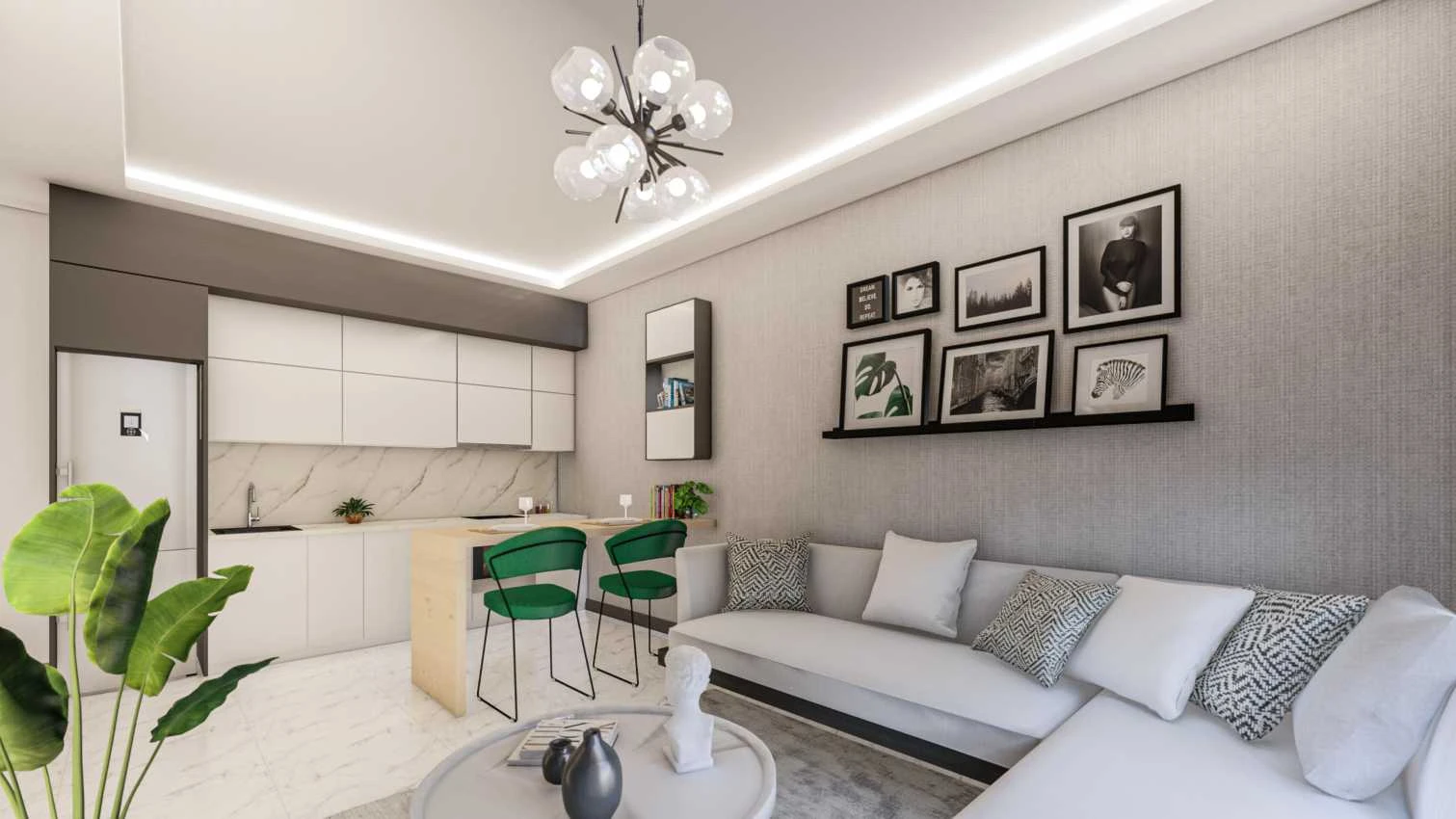 housebind Beautiful natural landscape project Mahmutlar / Alanya