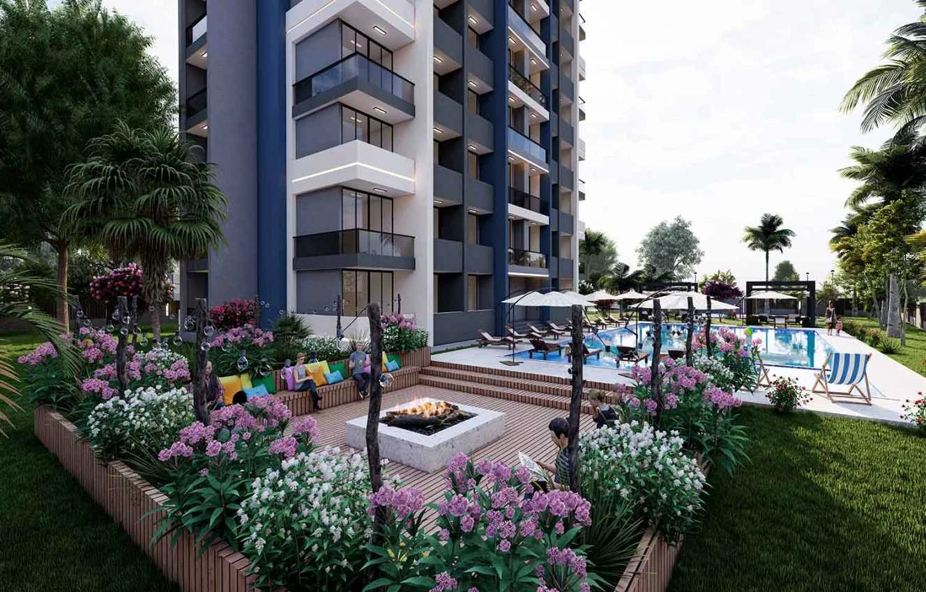 housebind Cozy Apartments in a Magnificent complex in Mersin