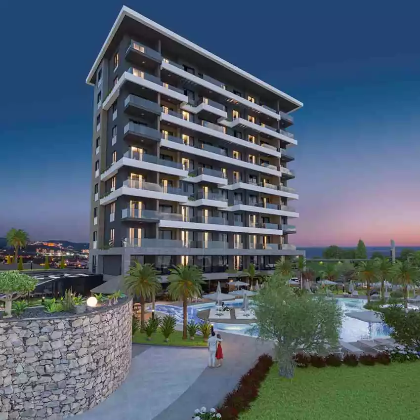 housebind New residential complex with all amenities Kestel / Alanya