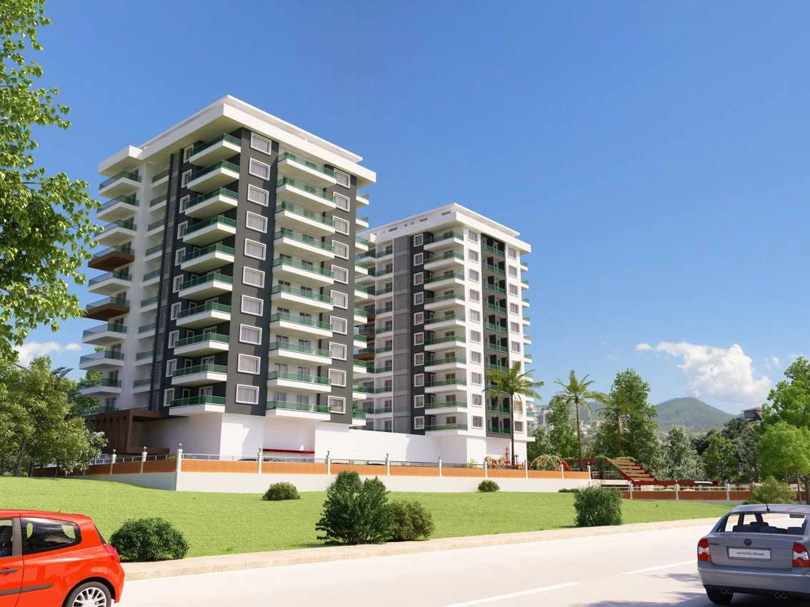 housebind Luxury residential complex with furniture 2 + 1 Mahmutlar / Alanya