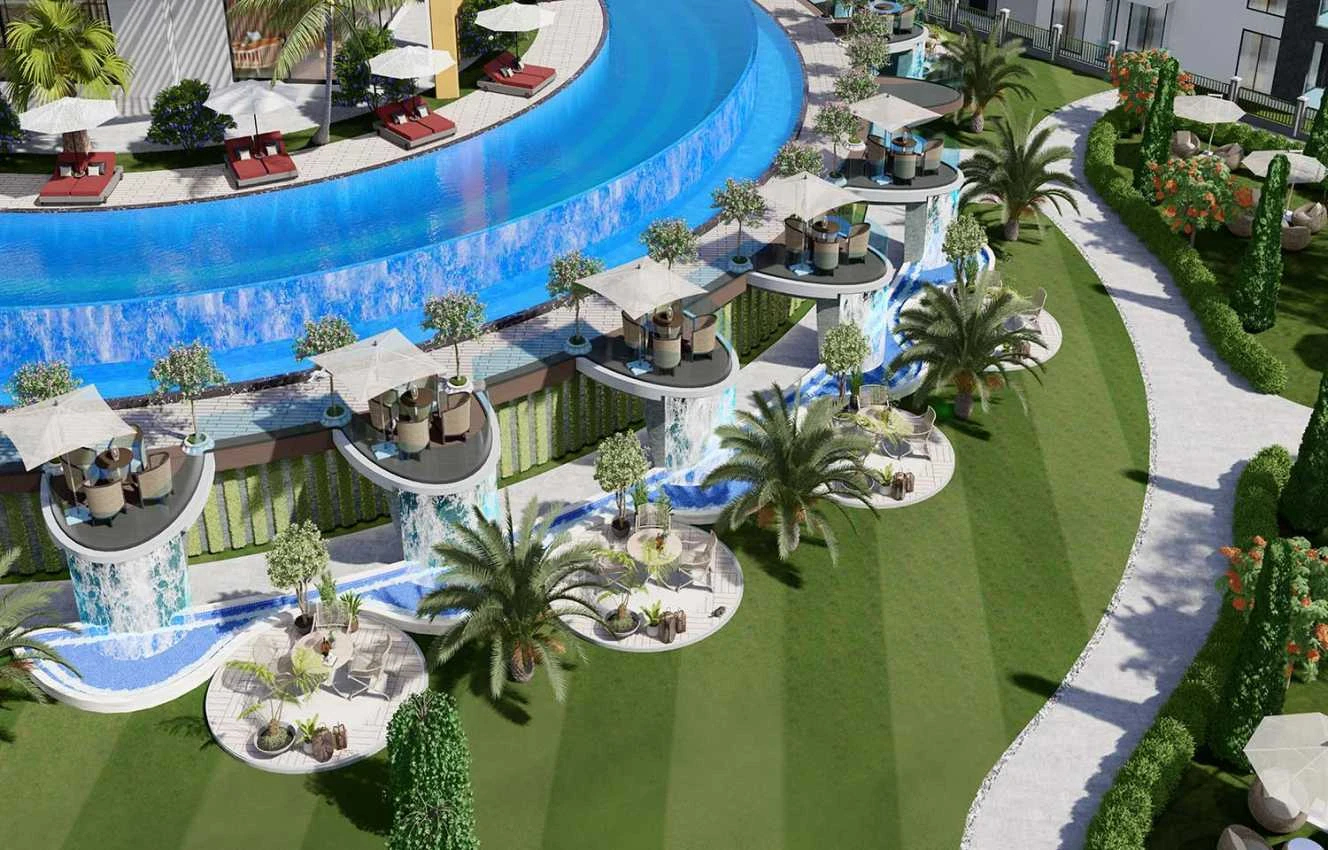 housebind Luxury project a new attraction in Kestel / Alanya
