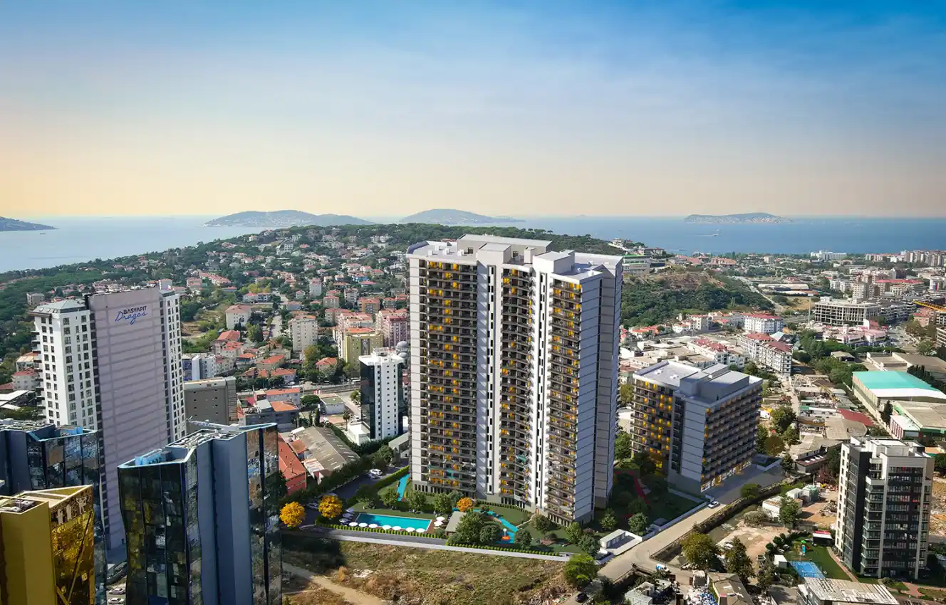 housebind The project with magnificent views of Istanbul opens a window to the coast of Maltepe