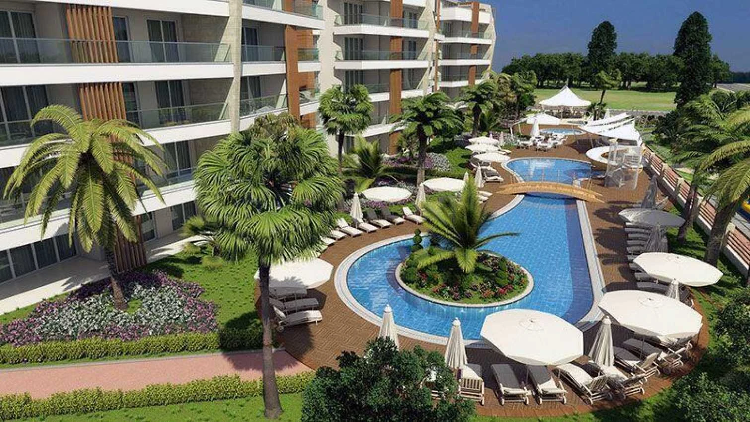 housebind Complex with beautiful nature apartment 2 + 1 Oba / Alanya