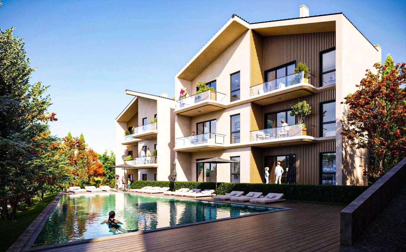housebind Complex with attractive architecture Termal / Yalova