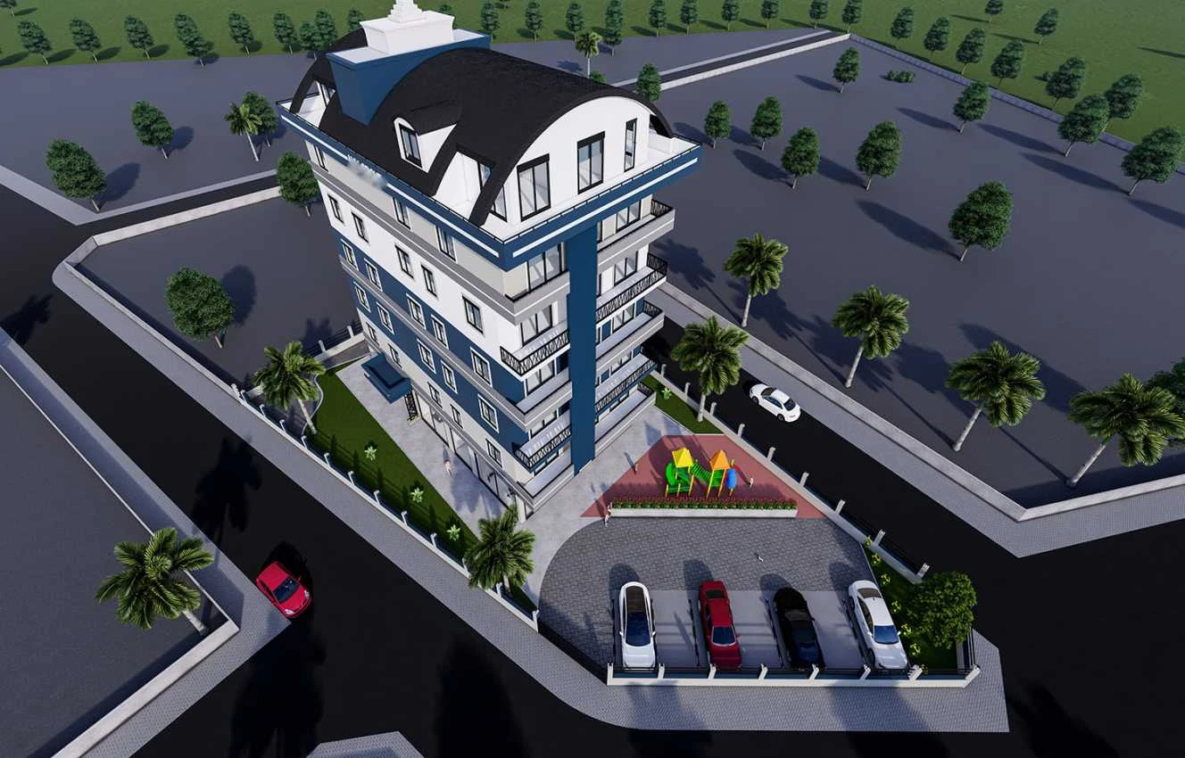 housebind Cozy residential complex Avsallar / Alanya