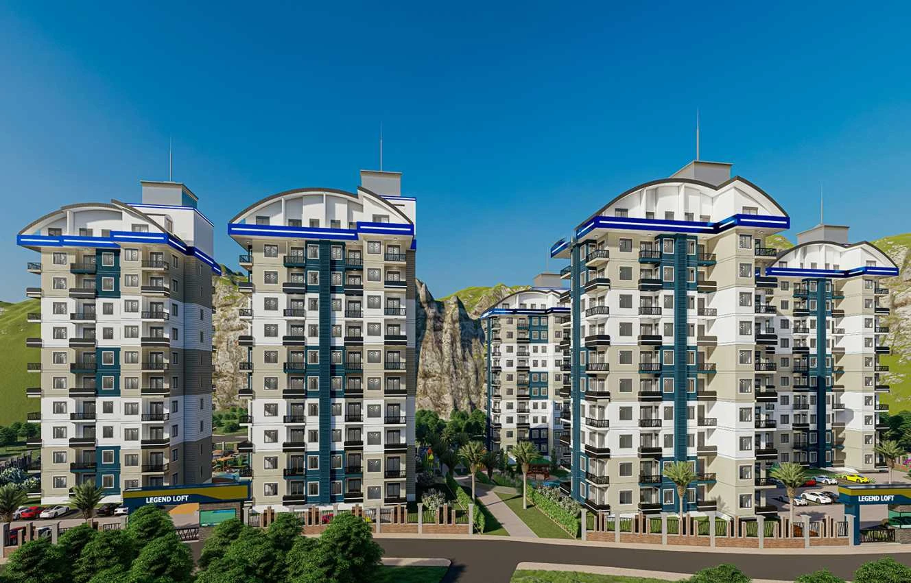 housebind Large-scale luxury residential complex in Avsallar / Alanya
