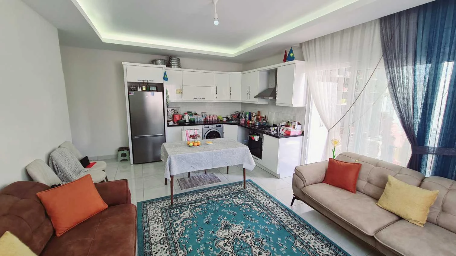 housebind Furnished 2 + 1 apartments in Mahmutlar / Alanya