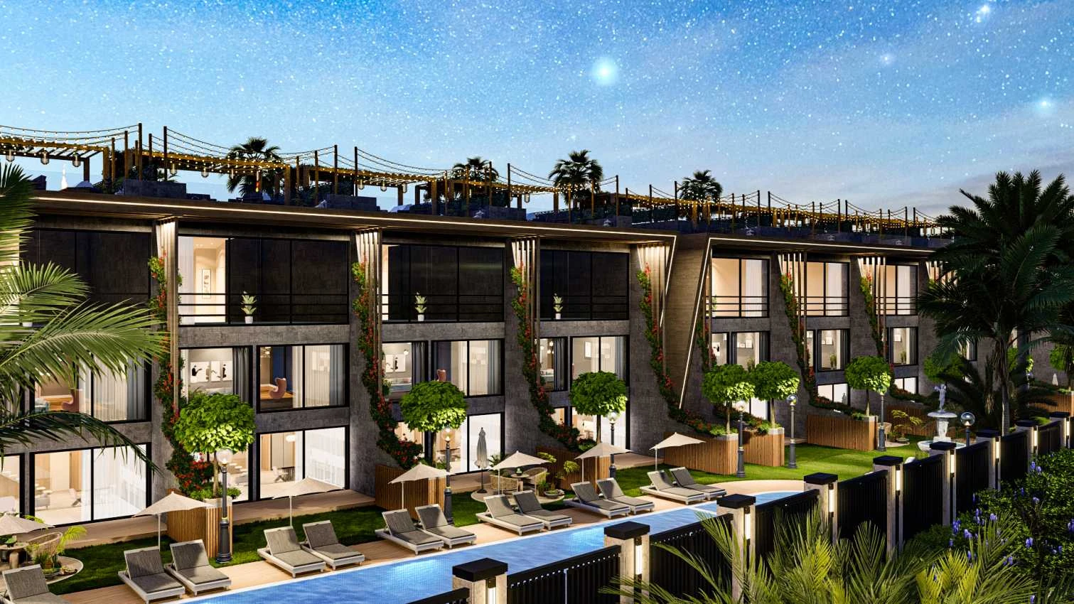 housebind Luxurious residential complex by the sea in North Cyprus