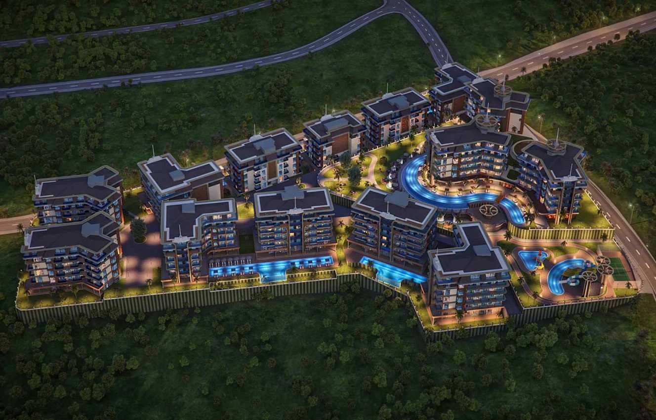 housebind Luxury project a new attraction in Kestel / Alanya