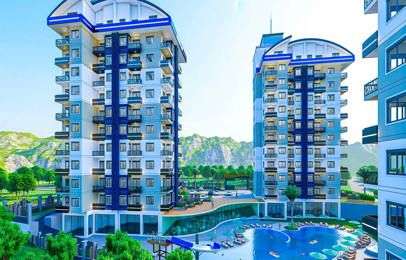housebind Large-scale luxury residential complex in Avsallar / Alanya