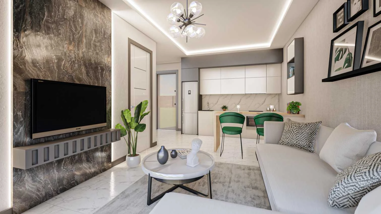 housebind Beautiful natural landscape project Mahmutlar / Alanya