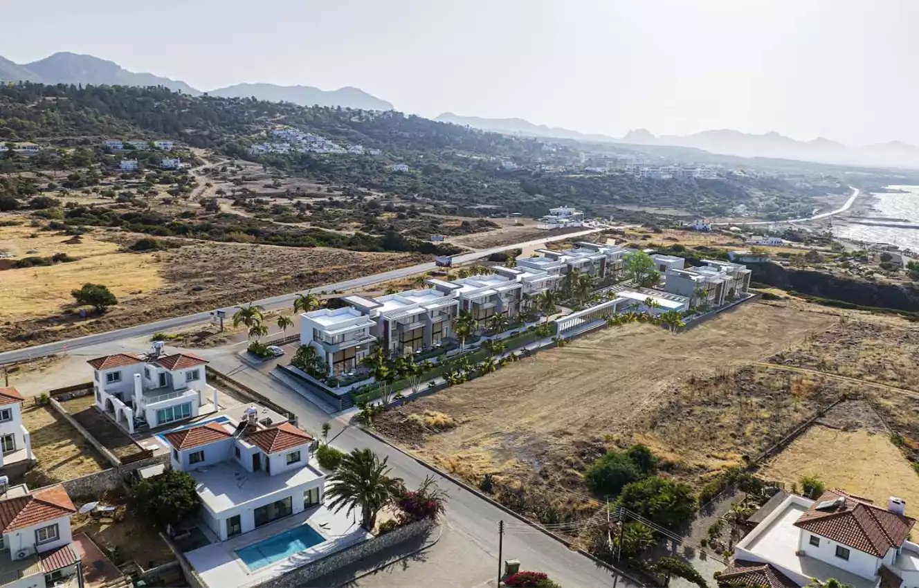 housebind Residential Complex by the sea in Esentepe / Northern Cyprus