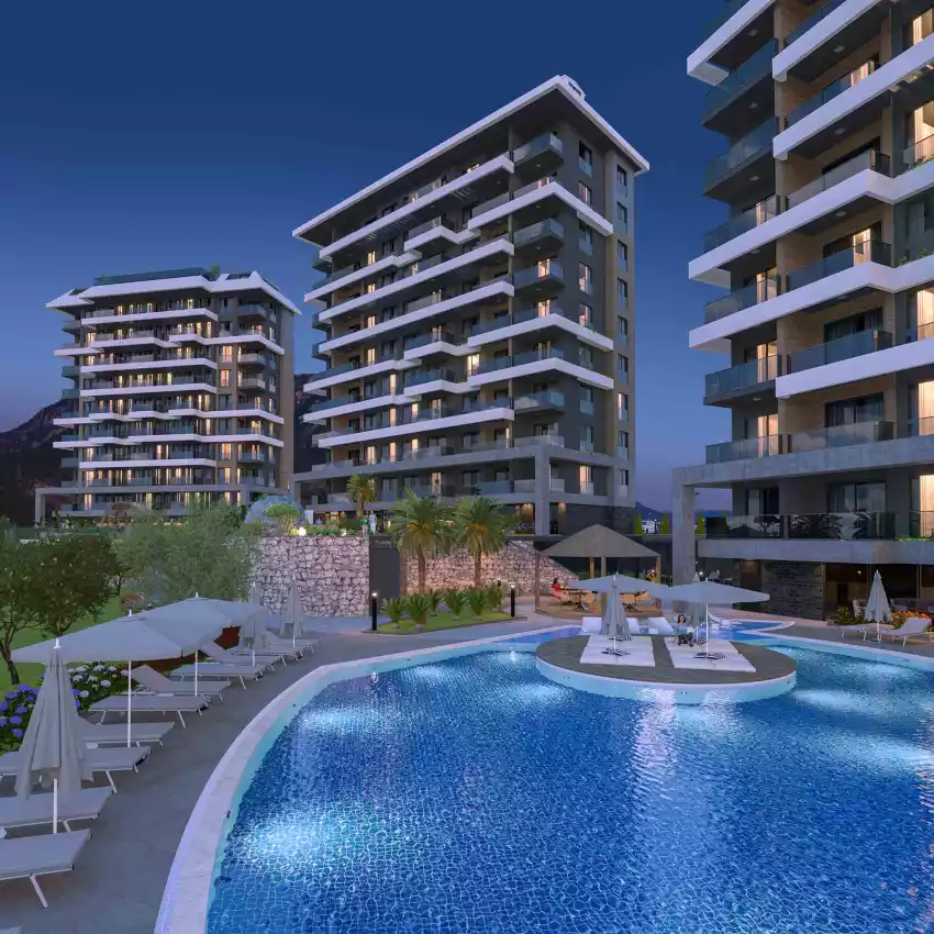 housebind New residential complex with all amenities Kestel / Alanya