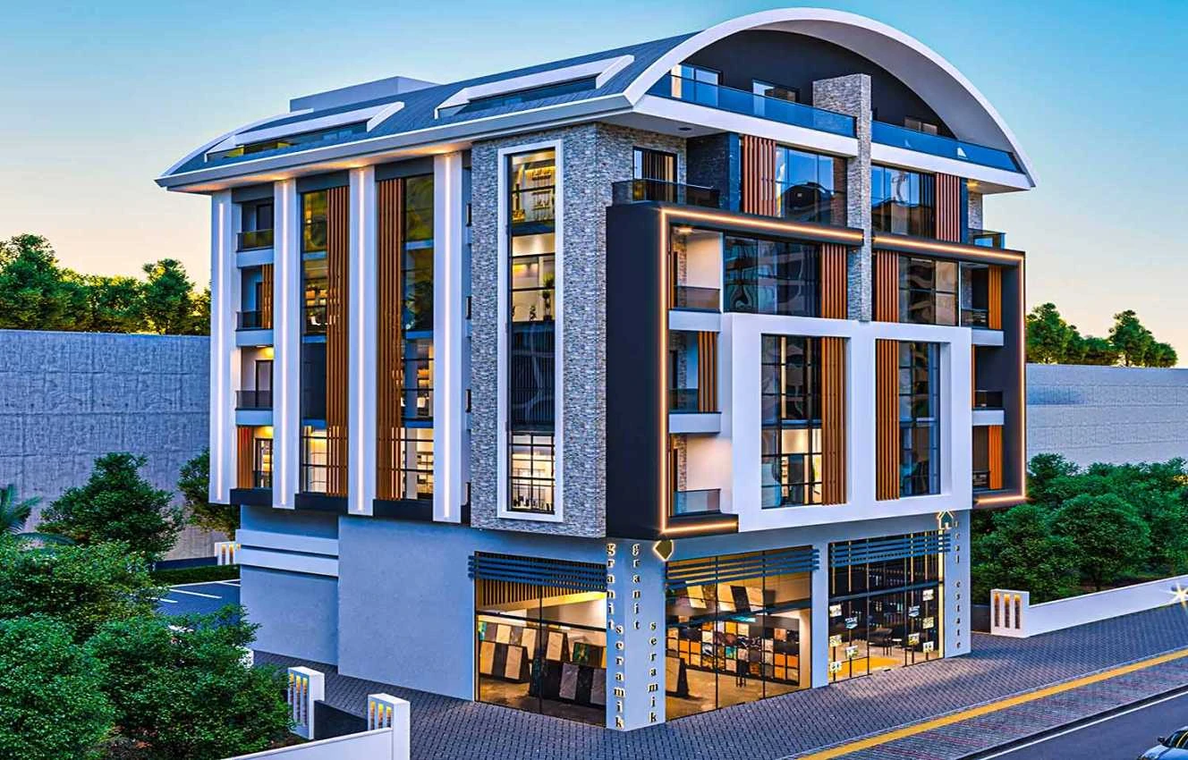 housebind Introducing a new commercial center in the center of Alanya
