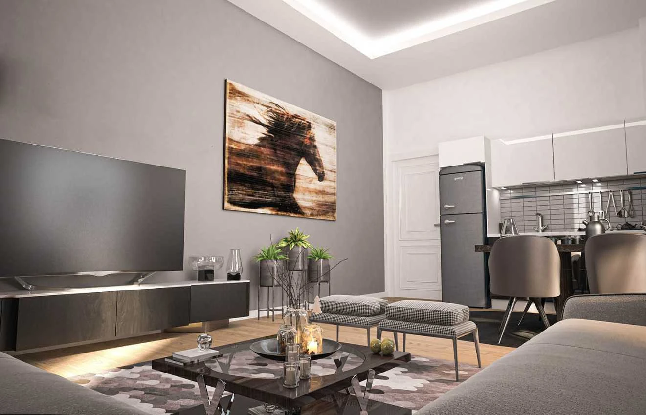 housebind Apartment 1 + 1 in a modern complex in Avsallar / Alanya